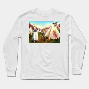 Ma Parker And The Children Long Sleeve T-Shirt